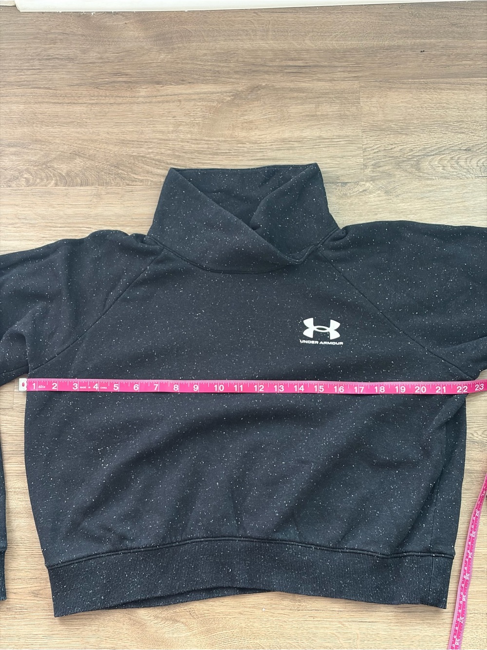 Under Armour Women’s Rival Fleece Wrap Neck Sweatshirt Size S/M - Picture 5 of 7